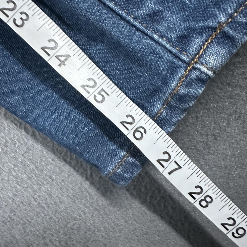J Crew Jeans Womens 27 Blue 9in 10in High-Rise Skinny Lot of 2 Stretch Raw Hem - Picture 10 of 16